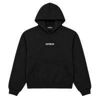 KAPOWEAR SCRIPT HOODIE BLACK