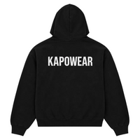 KAPOWEAR SCRIPT HOODIE BLACK