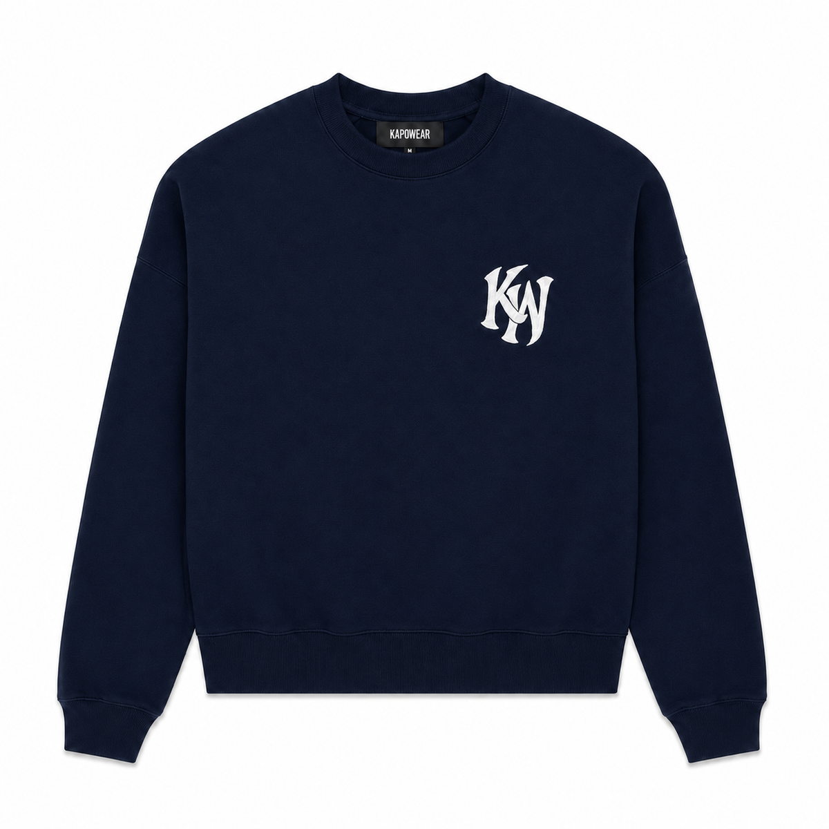 KAPOWEAR ESSENTIAL CREWNECK NAVY BLUE