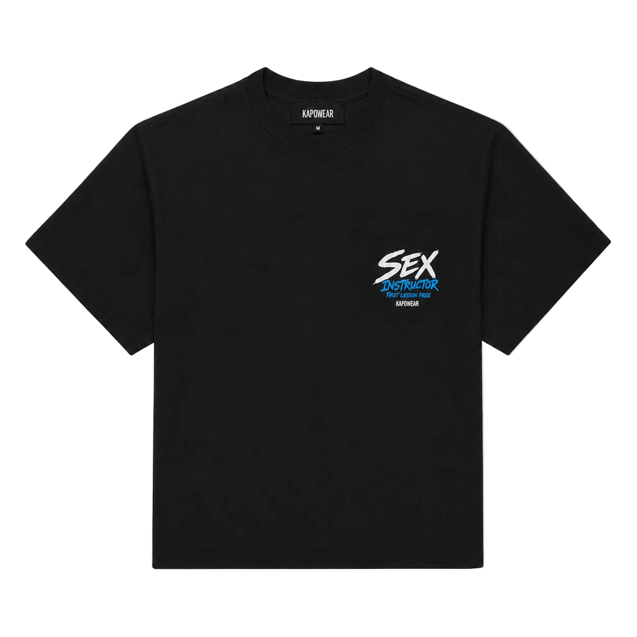 SEX INSTRUCTOR BLACK TEE